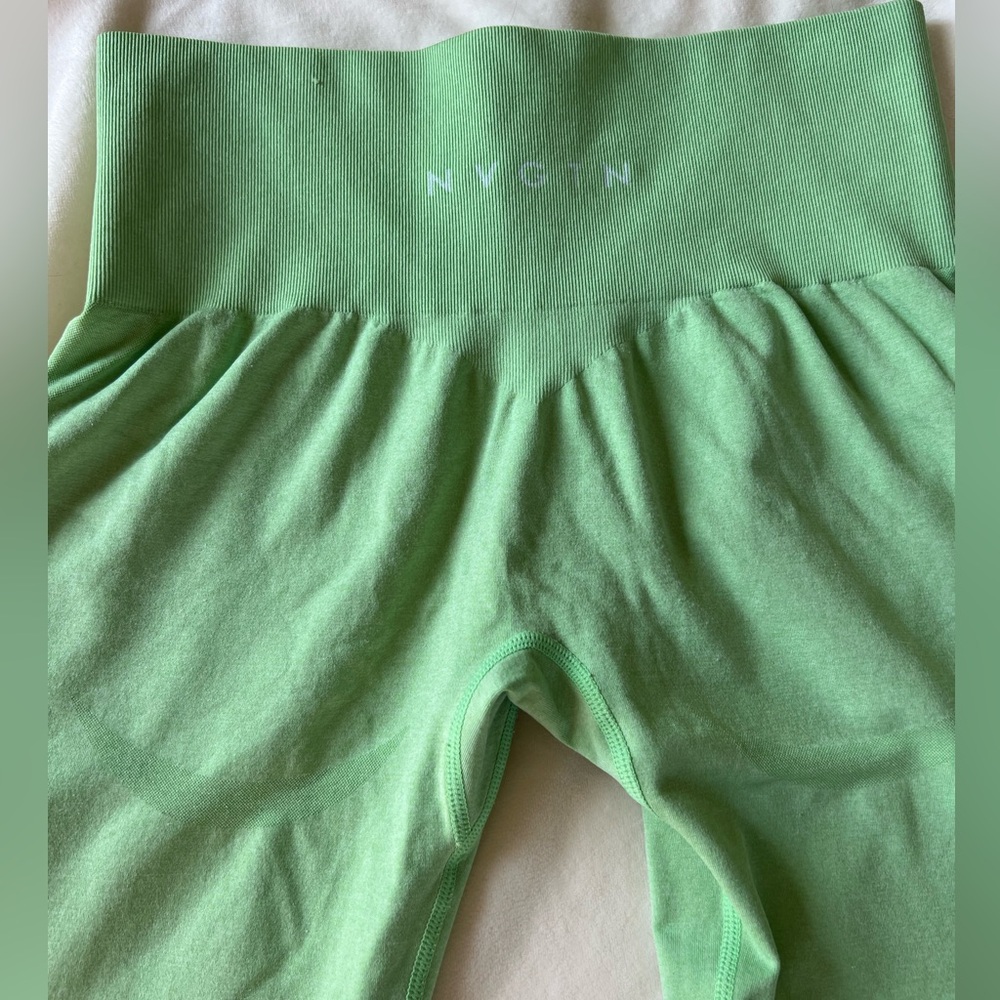 NVGTN Contour Lime Green Leggings